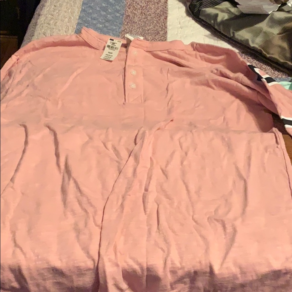 2 long sleeve Victoria secrect tee shirts saleboth
